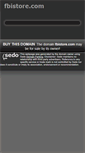 Mobile Screenshot of fbistore.com